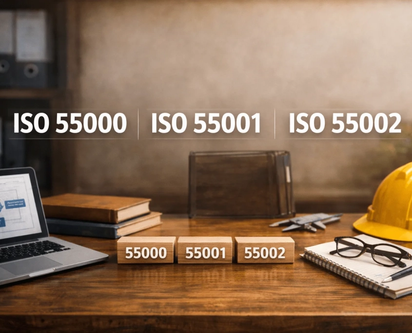 تفاوت iso 55002 , 55001 , 55000